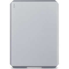 LaCie MOBILE DRIVE 4TB Portable External Hard Drive 2.5 Inch PC & Mac Space Grey Includes 2 Year Rescue Service Model No. STHG4000402