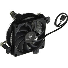 SilverStone SST-NT08-115XP - Nitrogon CPU Cooler, Low Profile, slim 80mm PWM, Intel