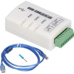 The USB Adapter, Automatic Can Bus Analyzer, Intelligent Converter Debugger, Compatible with J1939, USB2.0 Full Speed 12 m/s, Wide Applications in Automotive Calibration