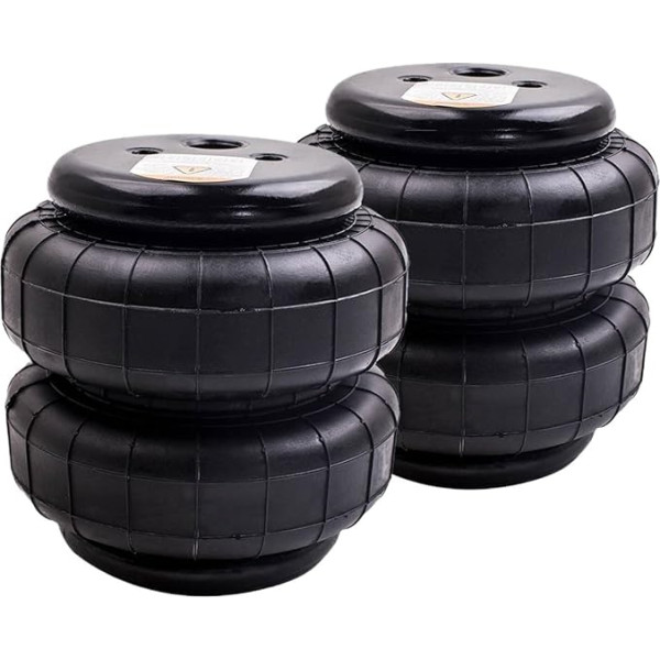 Air Ride Lift Suspension Standard 2500lb Luftfedertasche Doppelbalg Einzel 1/2npt Port Kompatibel für LKWs