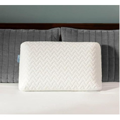 Memory Foam Pillow - Orthopaedic Neck Support Pillow High Density Material Can Better Relieve Neck Pressure Ergonomic Pillow with Removable and Washable Cover