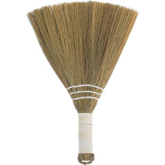Mobestech Hold a Broom Small Broom Hair Removal Broom Whisk Soft Brush for Cleaning Power Paddle Broom Filipino Broom Wedding Broom for Jumping Ceremony Miscanthus