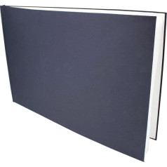 Artway Indigo - Handmade Sketchbook (150gsm) Hardback - A2 Landscape