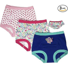 Baby Alive 3-Pack Potty Training Pants With Doll Panty Includes Success Chart and Stickers, Baby Lively, 2 years