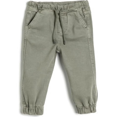 Koton Babyboys Jogger Trousers Pockets Elastic Waistband Cotton Pants