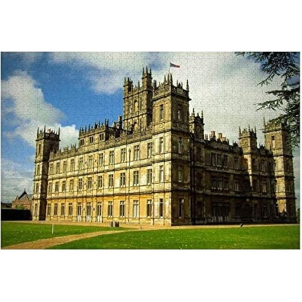 Jigsaw Puzzle 2000 Pieces for Adults Paper Puzzle Play Toy - Highclere Castle Downton Abbey 100 x 70 cm