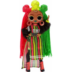 L.O.L. Surprise! OMG Queens Fashion Doll - SWAYS - 20 Surprises Including Outfit, Accessories, Doll Stand & More - Collectable - For Boys & Girls from 4 Years