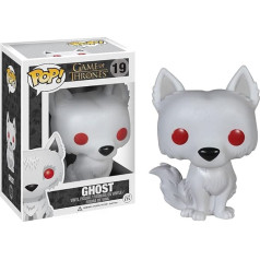Funko 3876 Ghost Game of Thrones Direwolf Bobble Head - Vinyl Collectors 3.75 Inch Dire Wolf Figure