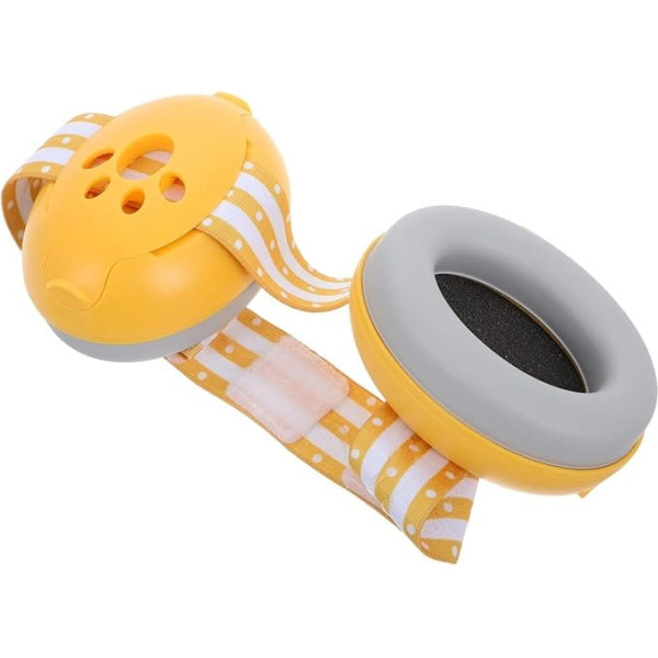 Ear muffs headphones for noise reduction, hearing protection for toddlers, ear muffs for noise reduction, ear scraps polyester, sky-blue