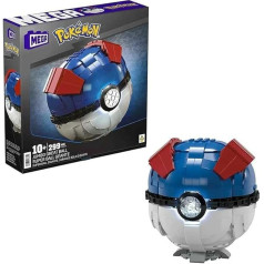 Mattel Pokémon Mega Construx Super Ball Giant Kit 13 cm