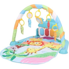 Musical Activity Mat for Babies, Play Mat Made of High-Quality Material with Early Development Toy for Baby Gyms, Play Mat, Suitable for Toddlers (Green)