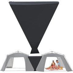 Camping-Überdachung | Hub-, Sonnenschutz, wasserdicht, Camping-Überdachung, großer Raum, kommerzielle Vordächer für Picknick, Terrasse, Grillen, Familienausflüge