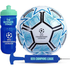 Hy-Pro Unisex Youth UCL Gift Gift Set, Blue, 5