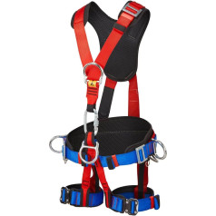 Portwest Comfort Plus FP19RER 4-Point Harness Red/Blue