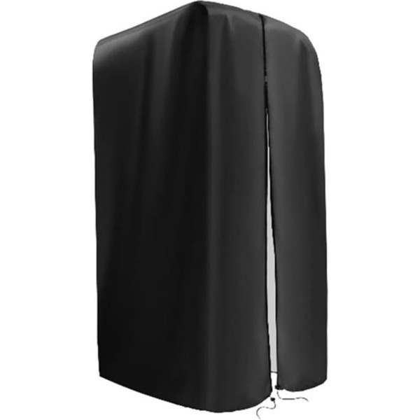 420D Oxford Fabric Fitness Equipment Cover, Waterproof, Dustproof, Heavy Duty, All-Weather Protection with Adjustable Straps for Power Rack Weight Bench (L)