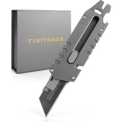 Titanium Pocket Knife, Outdoor Knife Made of Titanium, Sharp Outdoor Knife, Pocket Knife for Camping, Hiking for Men