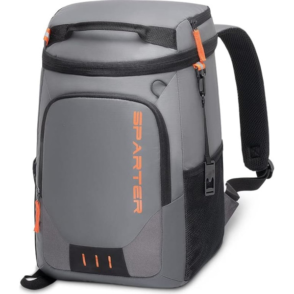 SPARTER Backpack Cooler, 33/49 Cans Cooling Backpack, Insulated Thermal Backpack, Leak-Proof, Waterproof, Lightweight, Portable Soft Cooler Bag for Beach, Travel, Camping, Lunch
