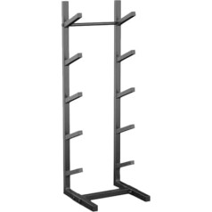 Generisch Skateboard and Snowboard Display Stand - Space Saving Yoga Mat Holder for Home Gym and Studio - Corner Storage Organizer Holder for Indoor Sports Equipment