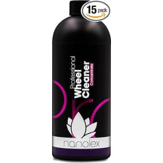 Nanolex Professional Wheel Cleaner Concentrate, Alkaline Wheel Cleaner, NTA and Phosphate Free, Concentrate (1L)