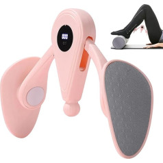 Oberschenkel- und Beckentrainer – Tragbarer Fitness-Trainer | Oberschenkel-Trainingsgerät mit Display-Zähler – für Körper, Hüfte, Bein, Zuhause, Fitnessstudio, Yoga, Pilates, Postpartum