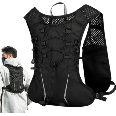 Laufende Trinkpackung, laufende Trinkblase Pack – Blase Tag Pack für Männer | Reflektierender Multifunktions-Rucksack für Männer Frauen Camping Wandern