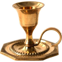 NZpost Candelabra Candle Holder, Nordic Retro Brass Candle Holder, Scented Candle Ornaments, Decorative Small Base (AS)