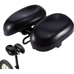 Mountainbike-Sitzkissen, verstellbarer Fahrradsattelbezug, Stoßdämpfung, Reitzubehör für Langstreckenfahrten, Indoor-Training, Freizeit, Outdoor-Aktivitäten