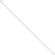 Kabeļu auklas, dabīgā krāsā, 7,5 mm platas, 500 mm garas, 100 gab.