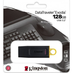 Data traveler exodia m 128gb usb3.2 gen1 zibatmiņas disks