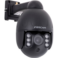 Foscam 4mp sd4 wifi PTZ kamera, melna