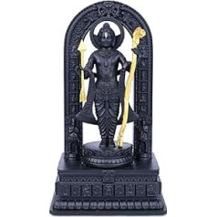 Artarium Ram Lalla Idol Shree Ram Lalla Statue Ayodhya Ram Lalla Murti for Home Decoration & Mandir Pooja Decoration Size - 7