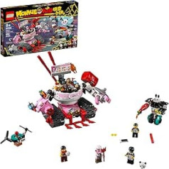 LEGO Monkie Kid Pigsy's Noodle Tank 80026 Building Kit; Cool Toy Playset Idea for Creative Kids (662 Pieces)
