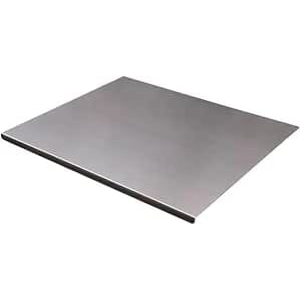 Tamu Tamu Cutting Boards Stainless Steel 40x30cm Heavy Duty Chopping Board Countertop Thick Kitchen Pastry Boards for Kneading Rolling Bread Dough Meat Vegetables