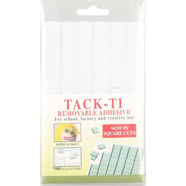 Abnehmbares Tacky Putty-Klebeplakat, Putty Nail Art Clay Tack-Klebeplakat für die Maniküre (Weiß)