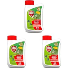 PROTECT GARDEN Universal Lawn Weed Free Loredo Quattro Lawn Weed Killer Against Stubborn Weeds with 4-Way Effect, 400 ml (Pack of 3)