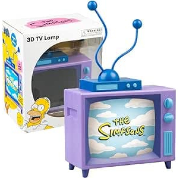 Grupo Erik LED Lamp The Simpsons LED Light Decoration - Night Light Mood Light Desk - Bedside Lamp Children and Adults Accessories - Official The Simpsons Merch Gifts