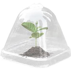 Moisture Domes for Plants | Transparent Bell for Indoor Vegetables | Moisturizing Lid 10x Moisture Waterproof for Greenhouse Succulent Growing Rain Cover