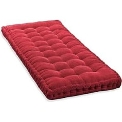 Bench Cushion for Bench, Bench Cushion, Seat Cushion, Outdoor 120 x 40/100 x 40/150 x 50/110 x 40 cm, Seat Cover for Windowsill, Rectangular Bench Cushion, Washable Garden Bench Cushion (Colour 5.120