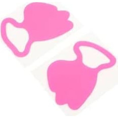 HEMOTON Pack of 2 Nasolabial Wrinkle Stickers Made of Silicone Anti Wrinkle Face Care Stickers for Women Face Stickers for Wrinkle Repair and Skin Tightening