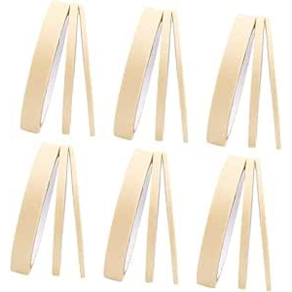 UKCOCO 18 Rolls Nail Art Masking Tape Easy Peel Off for Precise Nail Designs and Protection Against Overflows for Professionals and DIY Nails