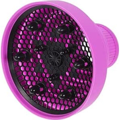 Foldable Hair Dryer Diffuser Attachment Lightweight Hair Dryer Curl Attachment for Natural Curls and Wavy Hair Even Heat Distribution Salon Home Suitable