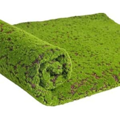 Yardwe Artificial Grass Rug Artificial Grass Fake Grass Wall Panel Artificial Green Dog Grass Mat Floral Decorative Interior Decor Artificial Moss Lawn Miniature Micro Scene