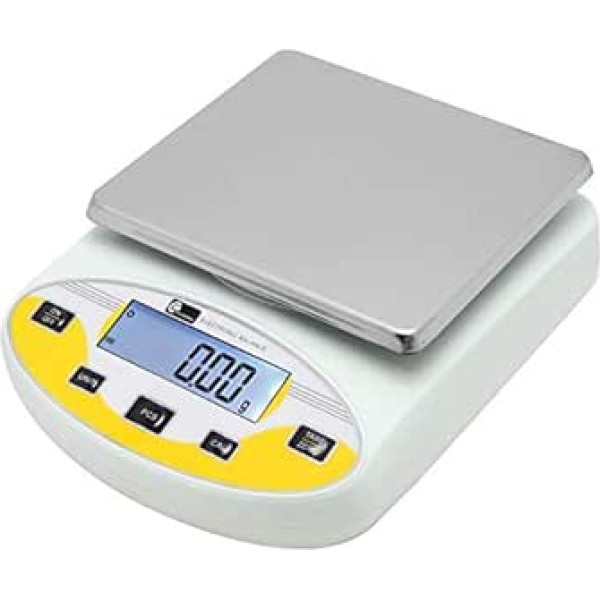CGOLDENWALL Laboratory Scales with Precise Calibration with 0.01 g Accuracy Digital Analytical Electronic Scales for Kitchen & Jewellery & Industry without Self-Calibration (3000 g)