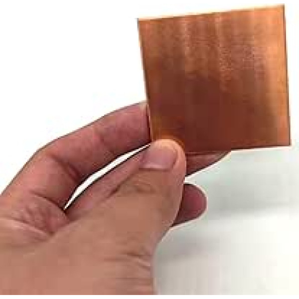 Flat Sheet T2 Copper Plate 50 mm x 50 mm, 100 mm x 100 mm, 200 mm x 200 mm, 300 mm x 300 mm Copper Copper Copper Metal Sheet Square Materials (Color : 1PC 100x150mm, Size : Thickness 2.5mm)