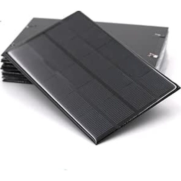VCHICS 1 x 5 V 2 W 142 x 8 8 mm Polycrystalline Solar Panels for Camping Mini Solar Cell Sun Power Module for DIY Battery Charger