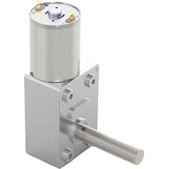 Schneckengetriebemotor Miniatur-Schneckengetriebemotor (Gleichstrom), 6 V/12 V/24 V, Drehzahl einstellbar, 1 U/min bis 375 U/min, selbsthemmend(375RPM,6V Bracket Motor)