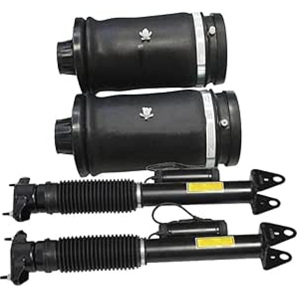 Luftfederbälge Kompatibel Mit Benz Für M-Klasse W166 2011 2012 2013 2014 2015 Stoßdämpfer Für Die Hintere Luftfederung Eines Pkw (für Federbälge) A1663200130