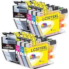 8X LC3219XL Printer Cartridges Compatible with Brother LC3219XL LC3219 XL LC3217 Multipack Ink Cartridges Replacement for MFC J5330DW J5335DW J6930DW J6530DW J5730DW J5930DW J6935DW, Pack of 8