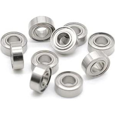 Lager, 10PCS 686W4ZZ Lager ABEC-7 6x13x4mm Miniatur Kugellager 686ZZ/B4 686/4 618/6 Z ZZ,Verbesserte Haltbarkeit