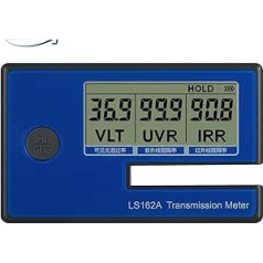 UVB Meter Handheld Window Film Transmission Meter with 1400nm IR Rejection UV Blocking Rate Visible Light Transmission LS162A